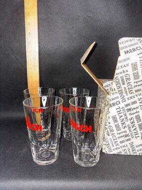 The Bosch Clear Glass Tumbler Set of 4